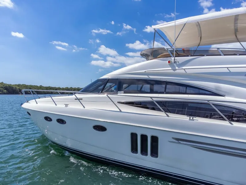Slide: The Image of Princess 58 Flybridge 2008 - 4