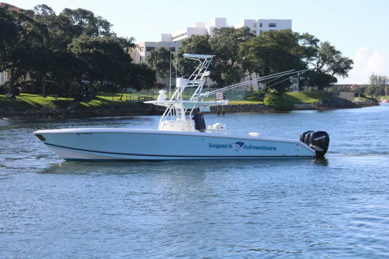 Slide: The Image of Venture 39 Center Console 2008 - 15