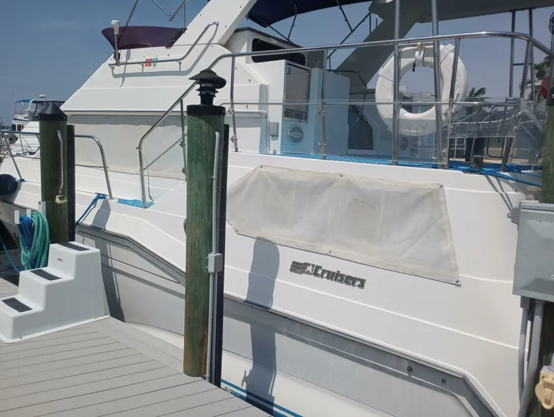 Slide: The Image of Cruisers Yachts 385 1991 - 8
