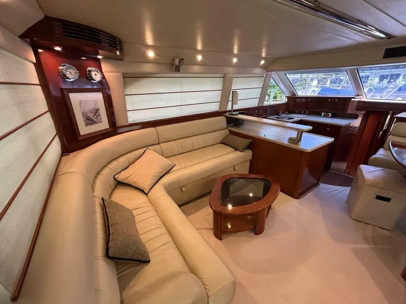 Slide: The Image of Riviera 47 Enclosed Flybridge Series II 2009 - 60