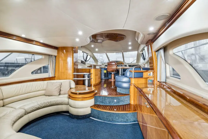 Slide: The Image of Azimut 55 flybridge 2005 - 16