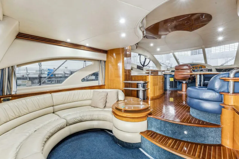 Slide: The Image of Azimut 55 flybridge 2005 - 17