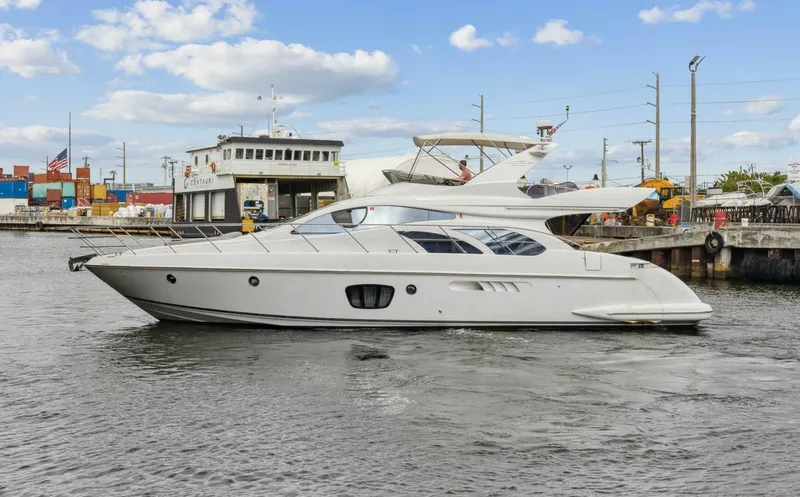 Slide: The Image of Azimut 55 flybridge 2005 - 5