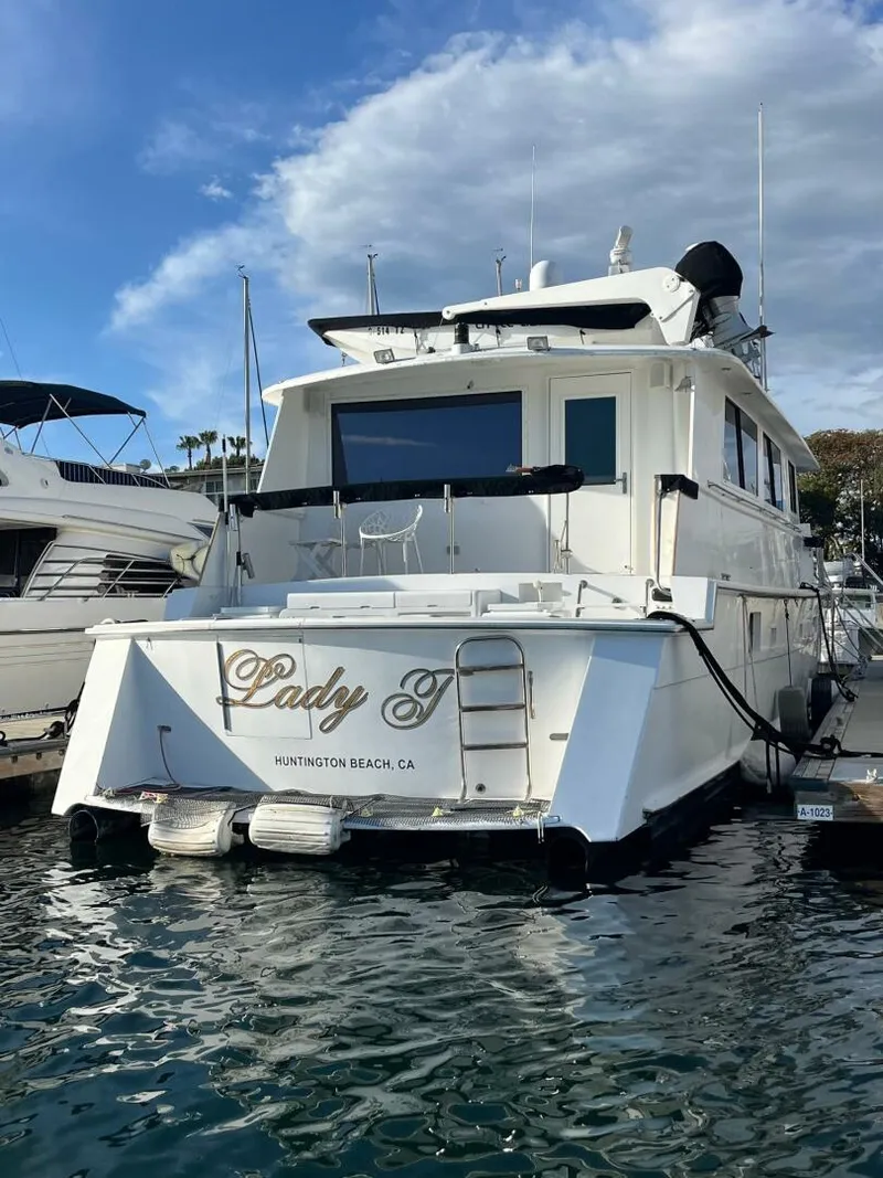 Slide: The Image of Hatteras 70' Cockpit Motor Yacht 1986 - 2