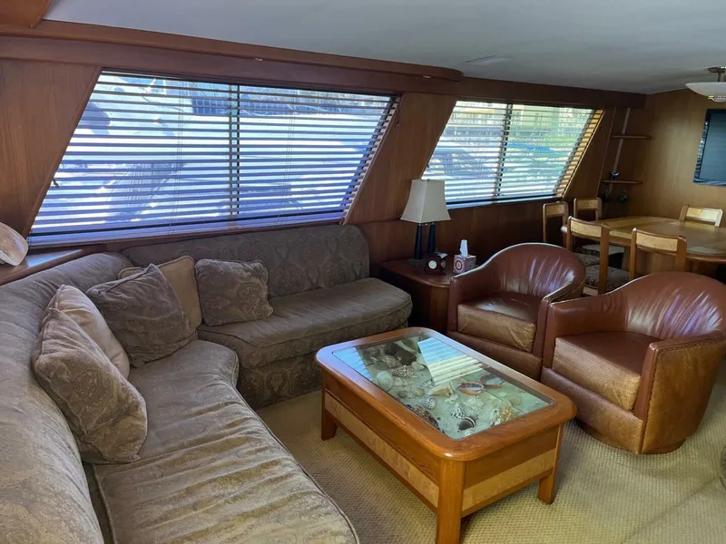 Slide: The Image of Hatteras 70' Cockpit Motor Yacht 1986 - 34
