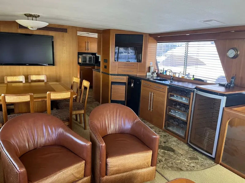 Slide: The Image of Hatteras 70' Cockpit Motor Yacht 1986 - 7