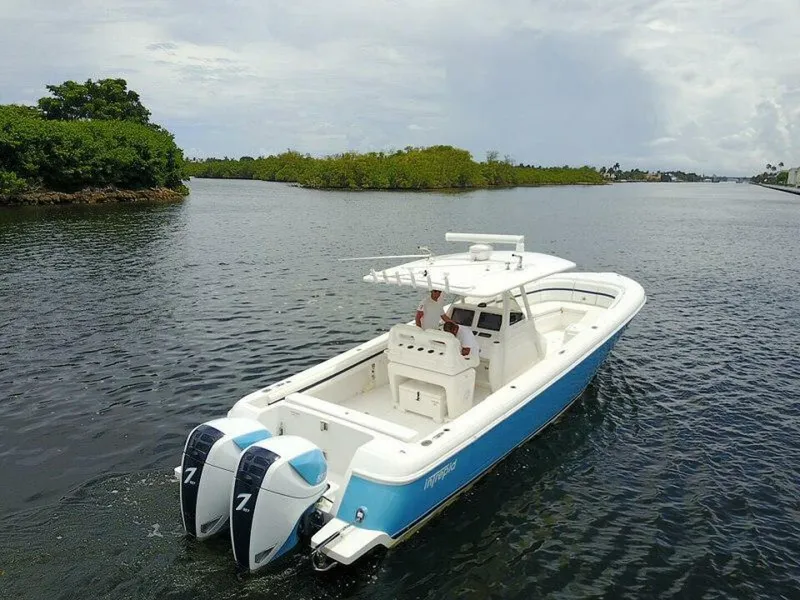 Slide: The Image of Intrepid 375 Center Console 2015 - 2