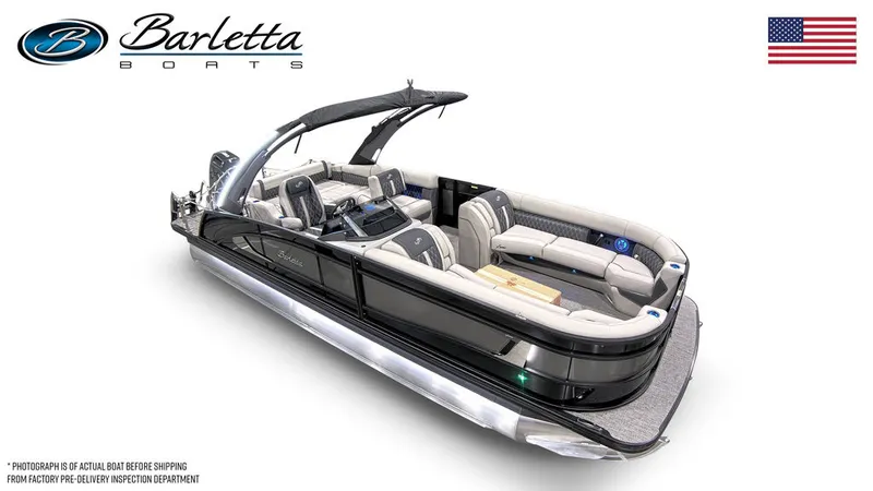 Slide: The Image of Barletta Boats L25UA Triple-Toon 2026 - 2