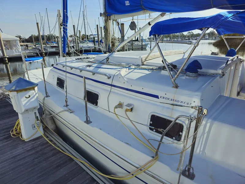 Slide: The Image of Endeavour Catamaran Corp 30 1992 - 4