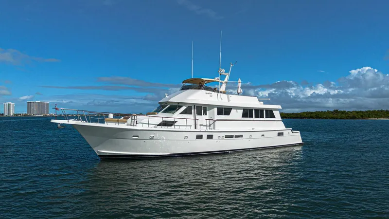 The Image of Hatteras Cockpit Motor Yacht 1989 - 0