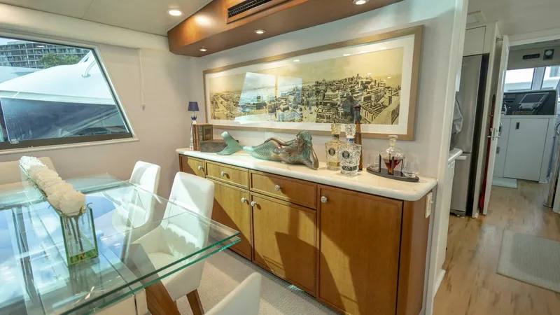 Slide: The Image of Hatteras Cockpit Motor Yacht 1989 - 8