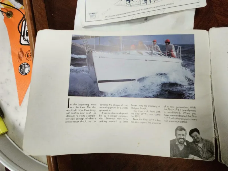 Slide: The Image of Beneteau First 41 S5 1990 - 4
