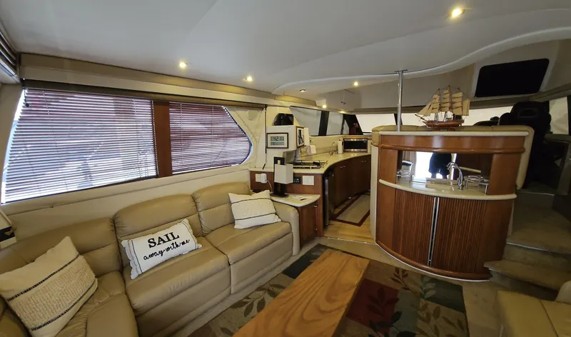 Slide: The Image of Carver Yachts 450 Pilothouse 1999 - 25