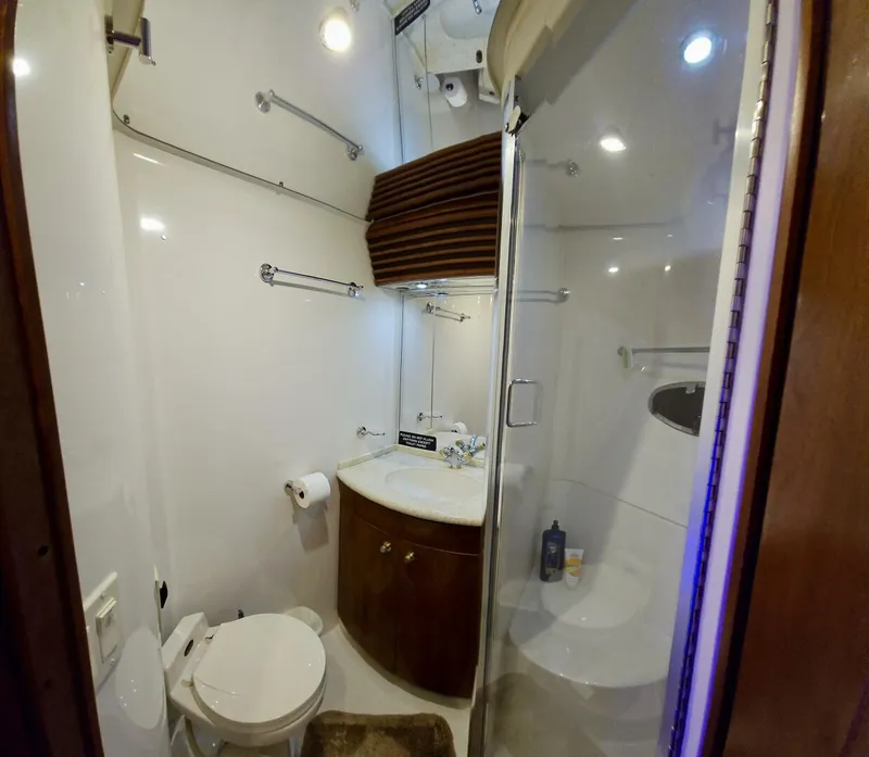 Slide: The Image of Carver Yachts 450 Pilothouse 1999 - 44
