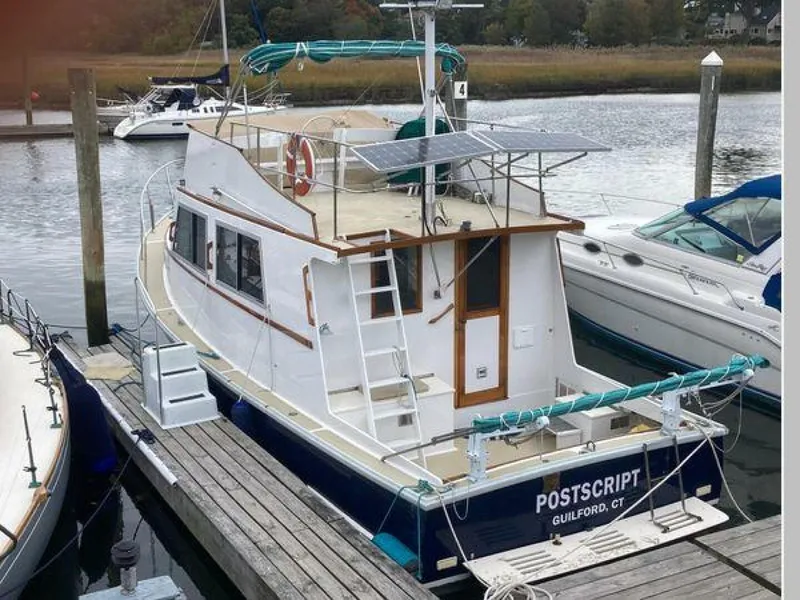 Slide: The Image of Duffy Flybridge Cruiser 1984 - 2