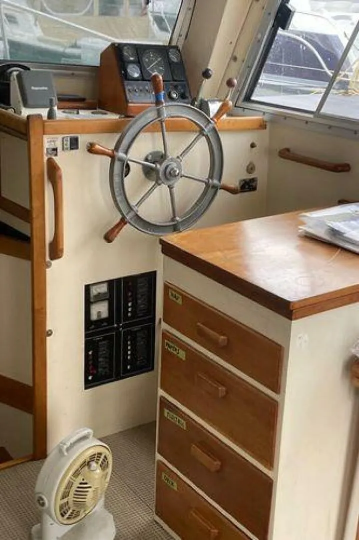 Slide: The Image of Duffy Flybridge Cruiser 1984 - 24
