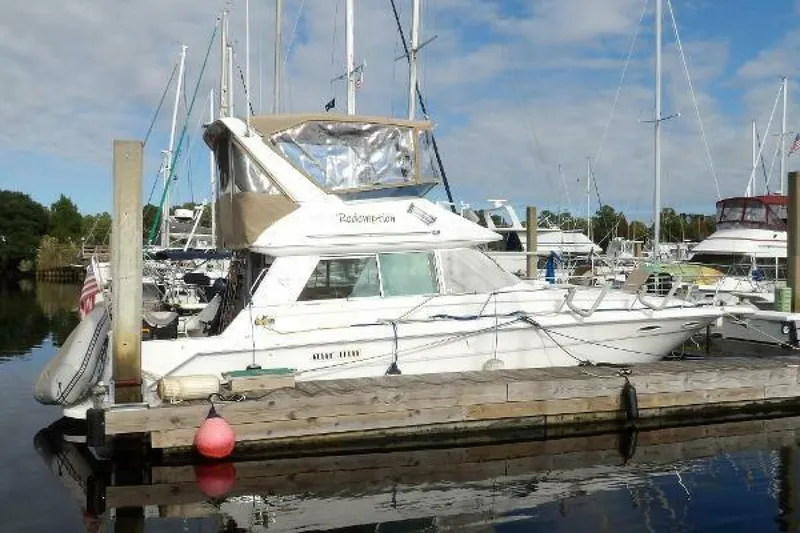 Slide: The Image of Sea Ray 370 Sedan Bridge 1993 - 2