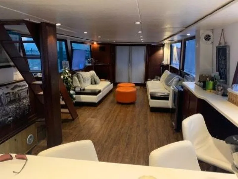 Slide: The Image of Viking Motor Yacht 1988 - 7