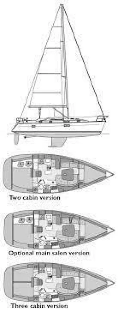 Slide: The Image of Beneteau 361 2000 - 52