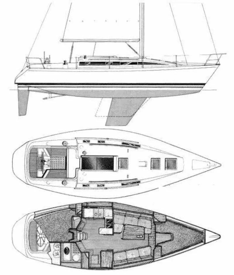 Slide: The Image of Beneteau First 375 1985 - 35