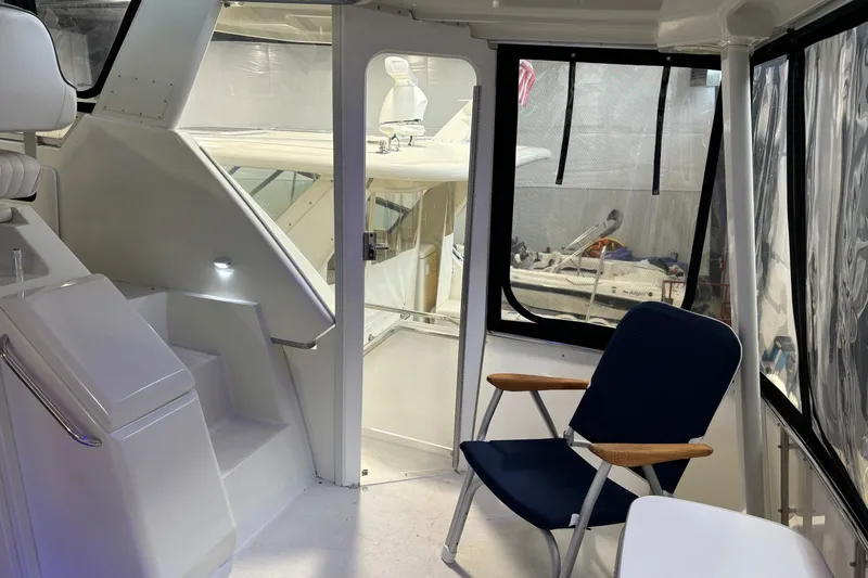Slide: The Image of Carver Yachts 355 Aft Cabin Motor Yacht 1995 - 7