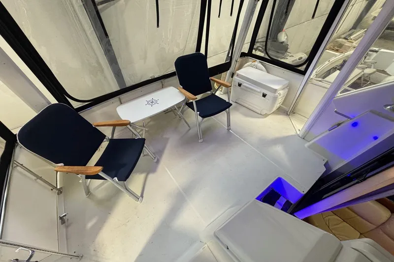 Slide: The Image of Carver Yachts 355 Aft Cabin Motor Yacht 1995 - 13