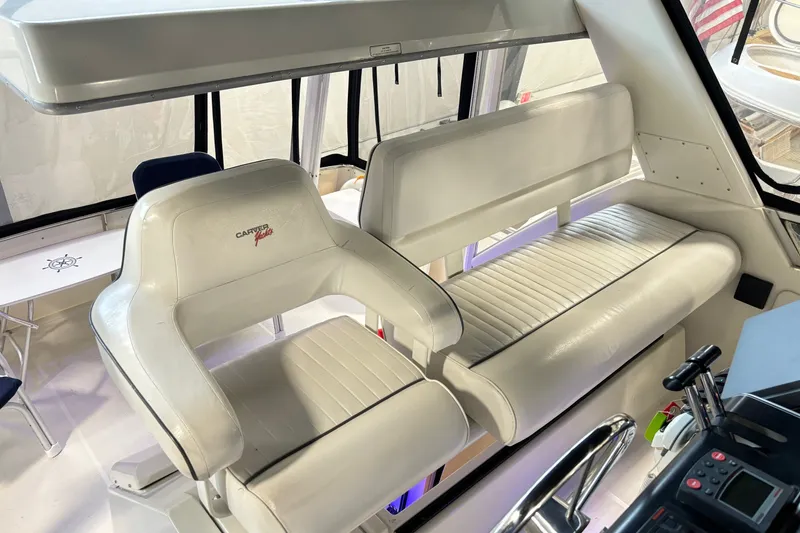 Slide: The Image of Carver Yachts 355 Aft Cabin Motor Yacht 1995 - 12
