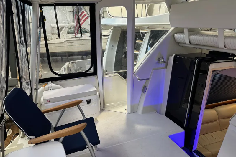 Slide: The Image of Carver Yachts 355 Aft Cabin Motor Yacht 1995 - 6