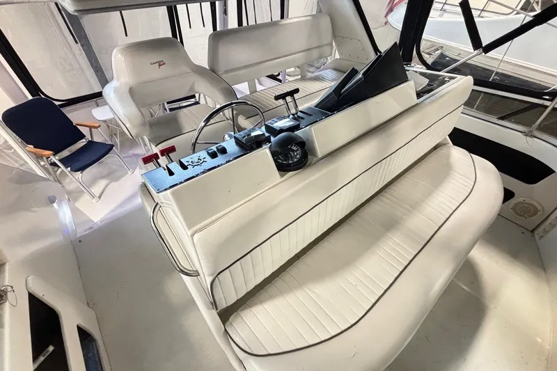 Slide: The Image of Carver Yachts 355 Aft Cabin Motor Yacht 1995 - 11
