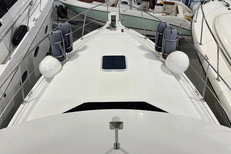Slide: The Image of Carver Yachts 355 Aft Cabin Motor Yacht 1995 - 4
