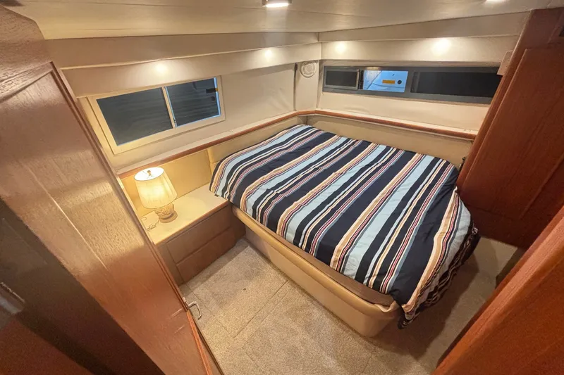 Slide: The Image of Carver Yachts 355 Aft Cabin Motor Yacht 1995 - 23