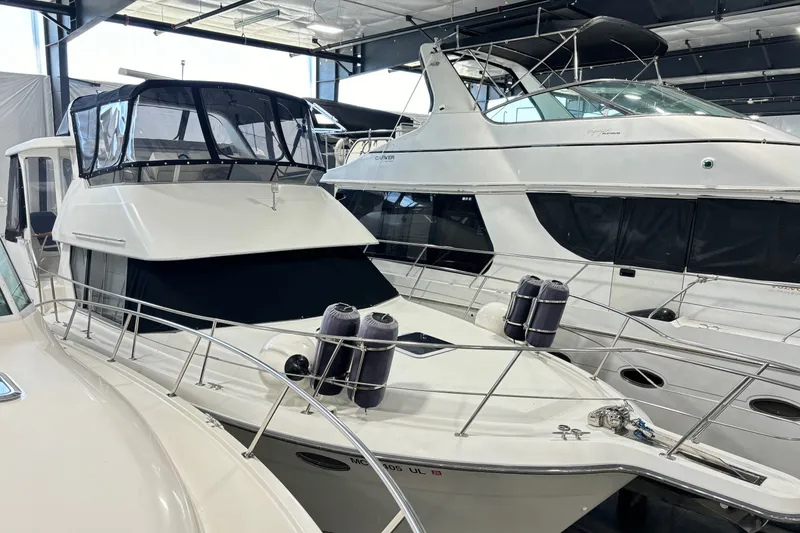 Slide: The Image of Carver Yachts 355 Aft Cabin Motor Yacht 1995 - 2