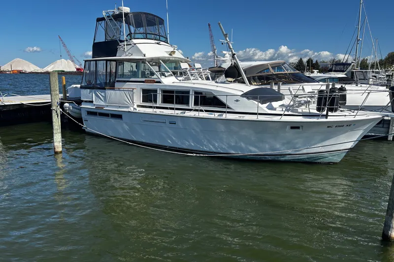Slide: The Image of Bertram 42 Flybridge Motor Yacht 1975 - 30