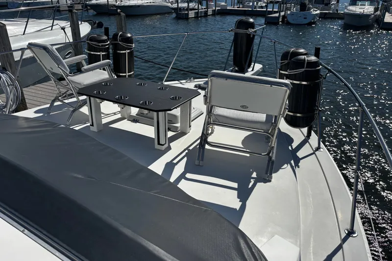 Slide: The Image of Bertram 42 Flybridge Motor Yacht 1975 - 26