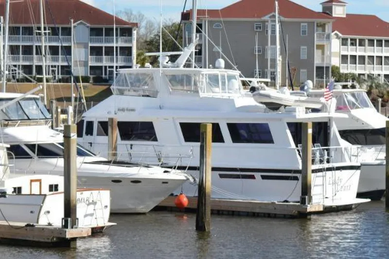 Slide: The Image of Viking Motor Yacht 1989 - 4
