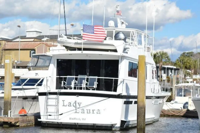 Slide: The Image of Viking Motor Yacht 1989 - 7