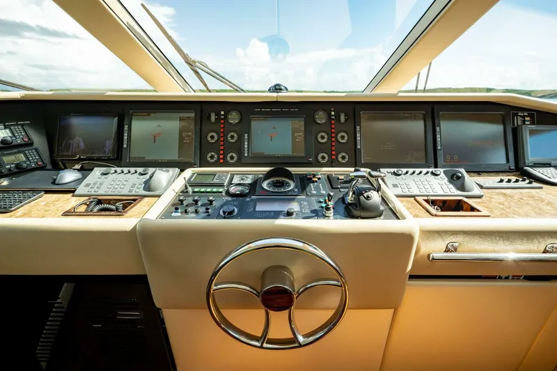 Slide: The Image of Christensen Tri-deck Motoryacht 1995 - 33