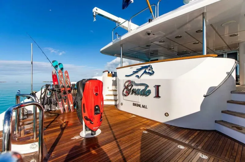 Slide: The Image of Christensen Tri-deck Motoryacht 1995 - 55