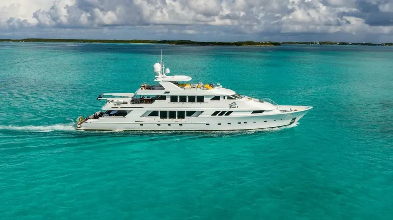 Slide: The Image of Christensen Tri-deck Motoryacht 1995 - 63