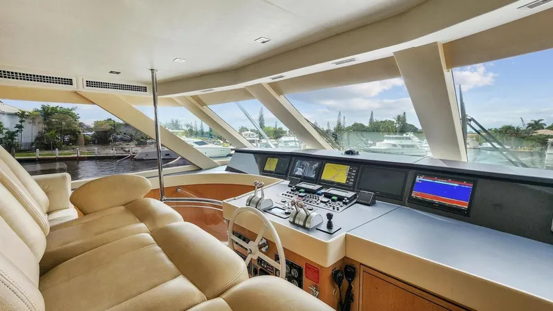 Slide: The Image of Hatteras 82 Convertible 1998 - 23