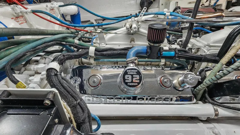 Slide: The Image of Hatteras 82 Convertible 1998 - 65
