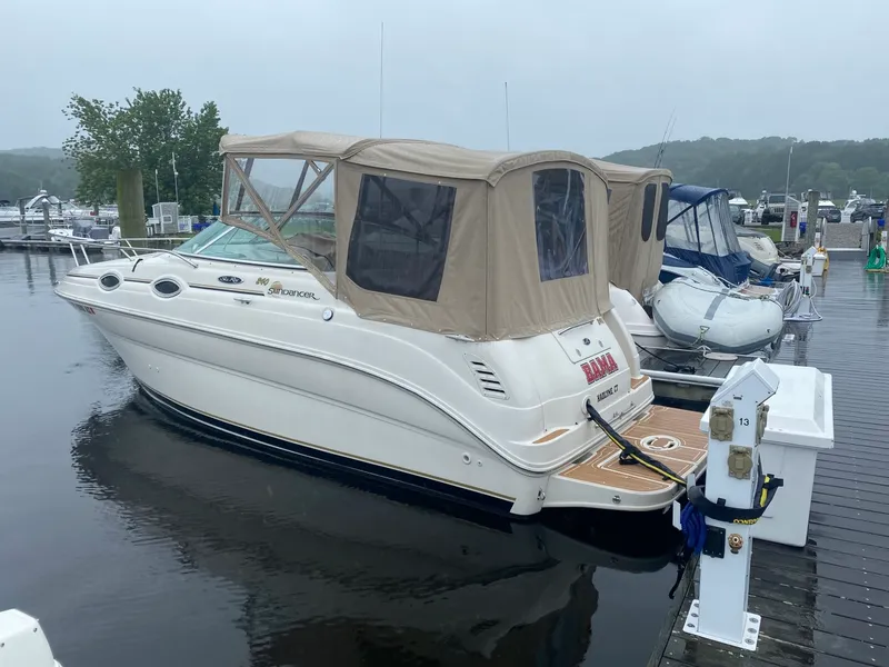 Slide: The Image of Sea Ray 240 Sundancer 2002 - 12