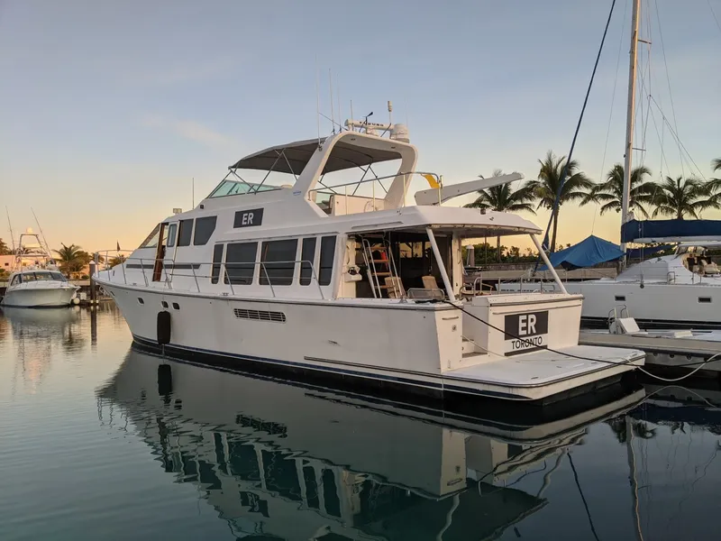 Slide: The Image of Pacific Mariner 65 Motoryacht 2000 - 2