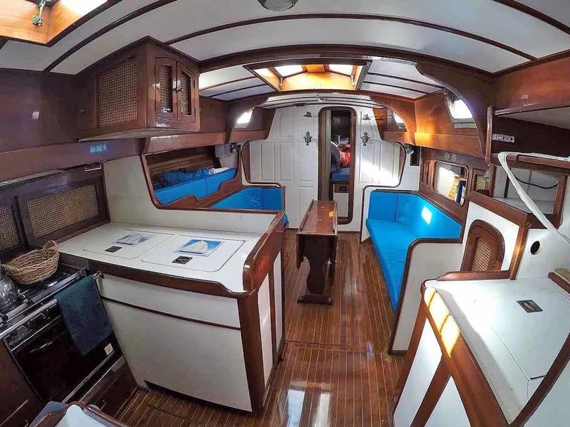 Slide: The Image of Cherubini 48 Staysail Schooner 1986 - 11