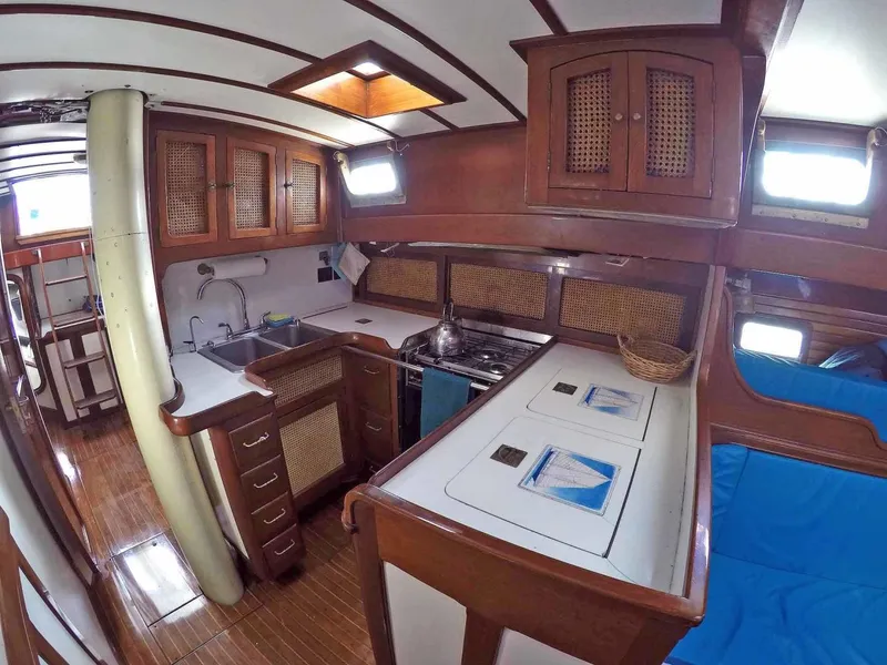 Slide: The Image of Cherubini 48 Staysail Schooner 1986 - 12