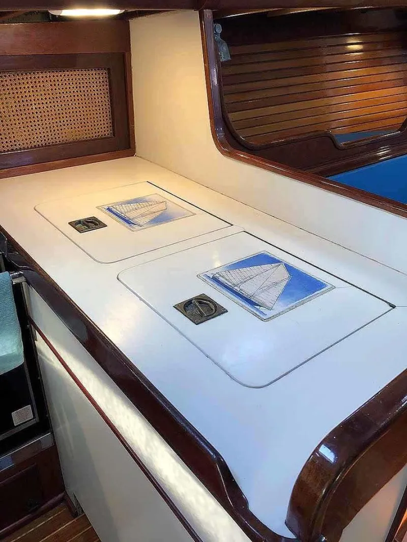 Slide: The Image of Cherubini 48 Staysail Schooner 1986 - 13
