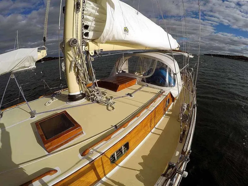 Slide: The Image of Cherubini 48 Staysail Schooner 1986 - 20