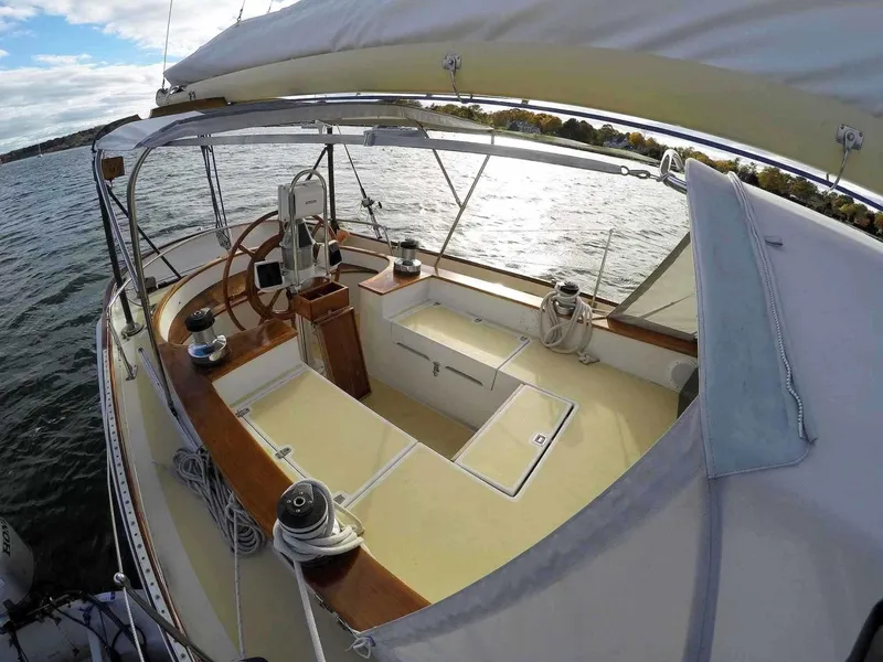 Slide: The Image of Cherubini 48 Staysail Schooner 1986 - 21