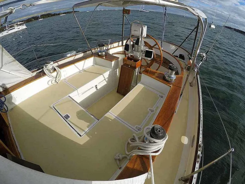 Slide: The Image of Cherubini 48 Staysail Schooner 1986 - 22