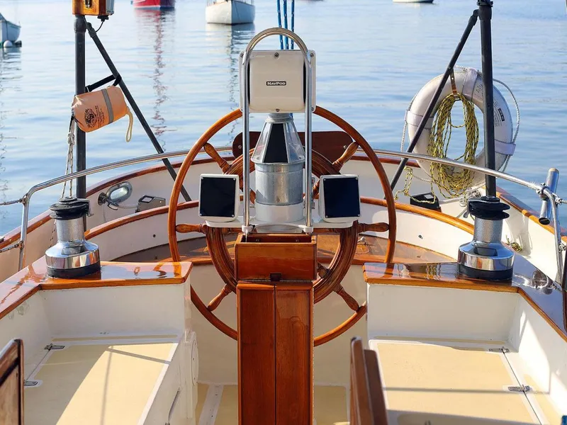 Slide: The Image of Cherubini 48 Staysail Schooner 1986 - 23